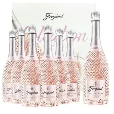 KIT ESPUMANTE FREIXENET ITALIAN ROSE 6 UNIDADES DE 750ML + 1 UNIDADE DE 1500ML . 01X01UN