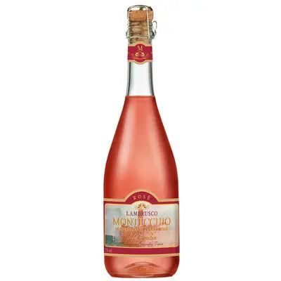 VINHO LAMBRUSCO MONTECCHIO ROSE . 01X750ML