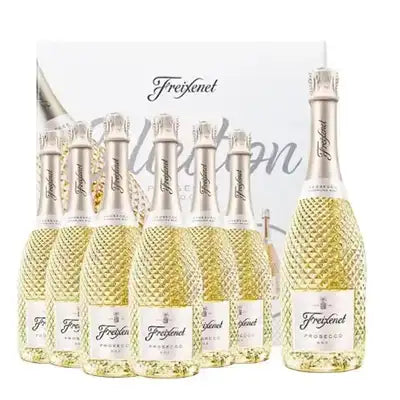 KIT ESPUMANTE FREIXENET PROSECCO 6 UNIDADES 750ML + 1 UNIDADE DE 1500ML . 01X01UN